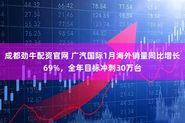 成都劲牛配资官网 广汽国际1月海外销量同比增长69%，全年目标冲刺30万台